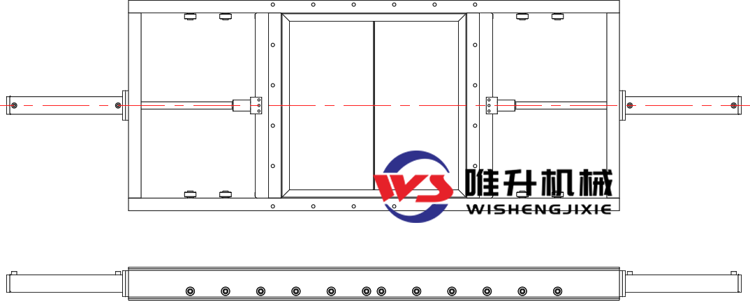 對(duì)開(kāi)式電液動(dòng)平板閘門 對(duì)開(kāi)式電液動(dòng)平板閘門